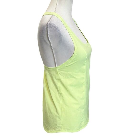 Lululemon Lightened Up Singlet Tank Clear Mint Women’s Size 2 Racerback Neon - Picture 2 of 8